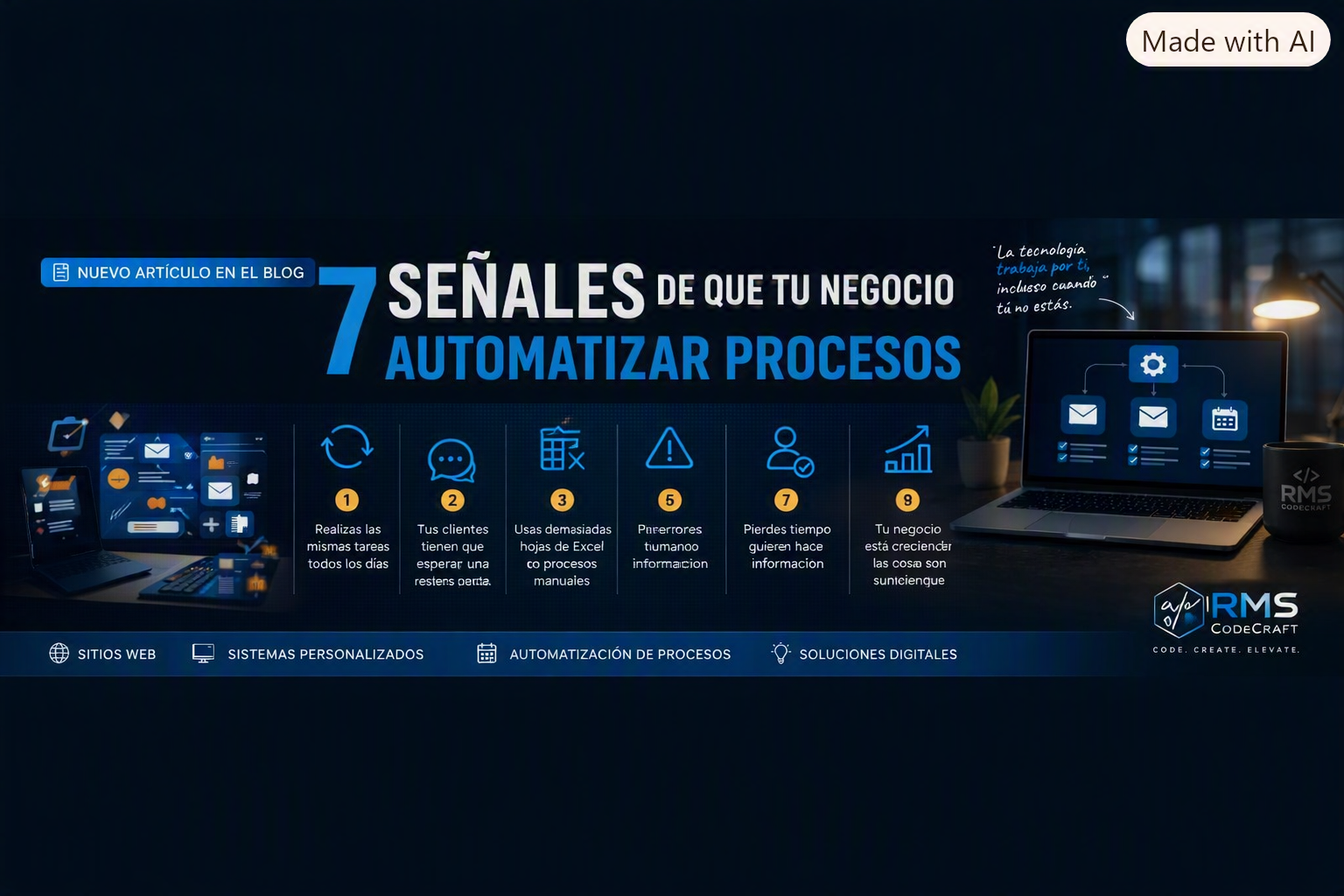 7 señales de que tu negocio está listo para automatizar procesos