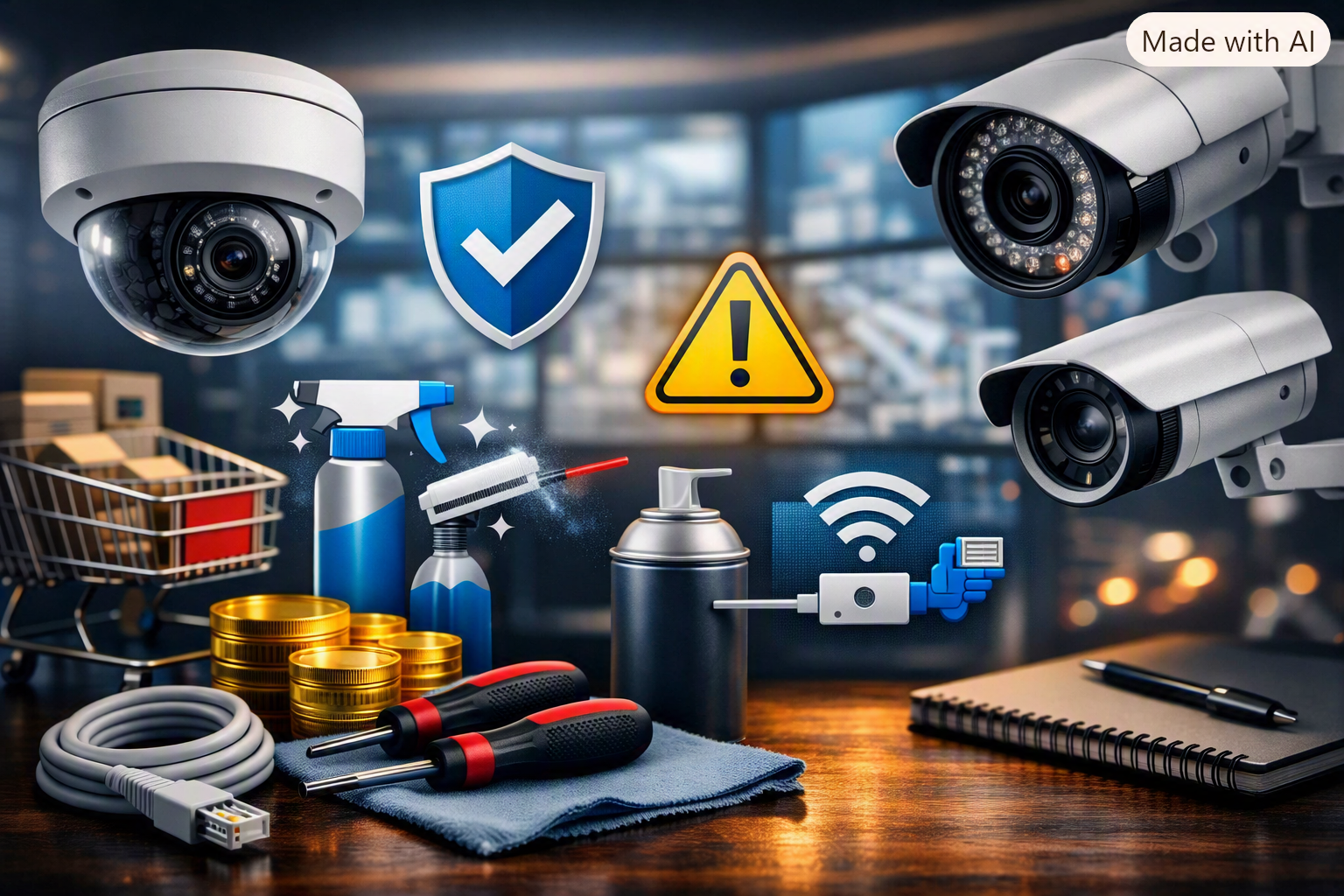 Mantenimiento preventivo de cámaras de seguridad: por qué es clave para tu negocio